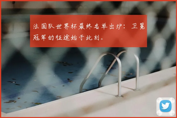 法国队世界杯最终名单出炉:卫冕冠军的征途始于此刻。